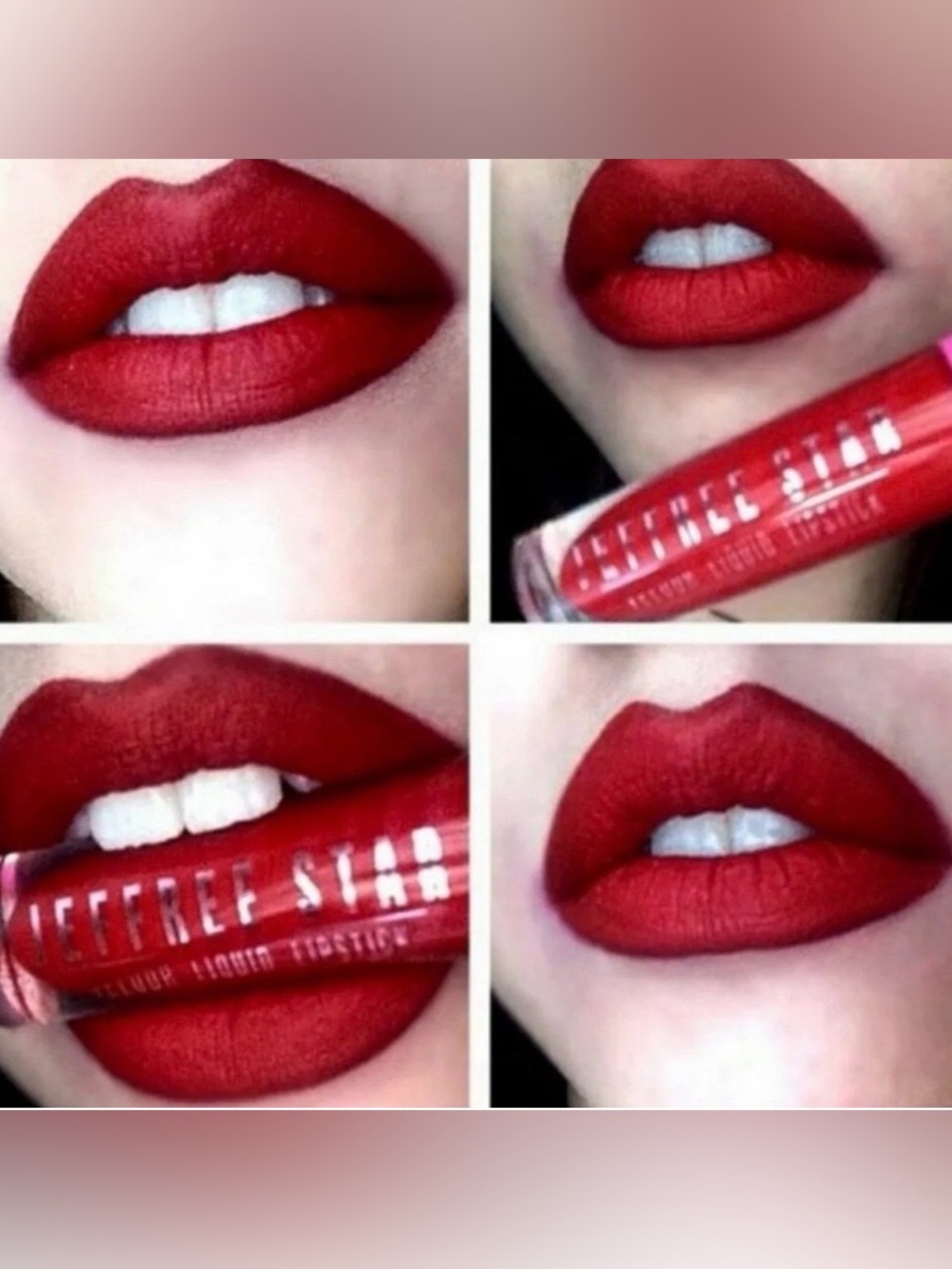 NIB Jeffree Star Cut Throat Bold Red Liquid Lipstick